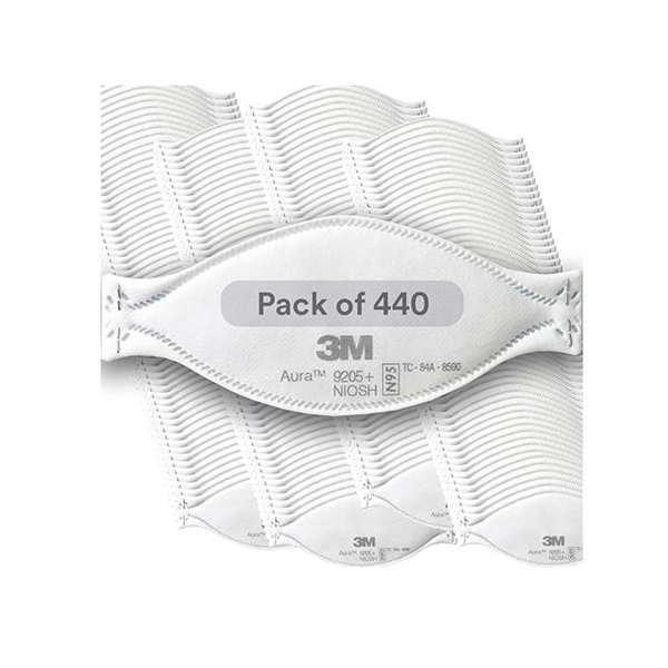 440-Pack 3M Aura Disposable Particulate Respirator