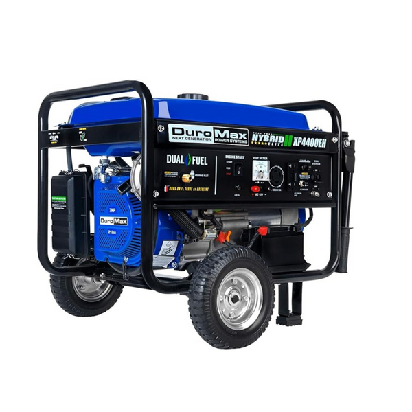 DuroMax 4400 Watt Gas or Propane Dual Fuel Portable Generator