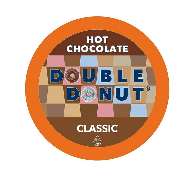 24 Double Donut Hot Chocolate Pods