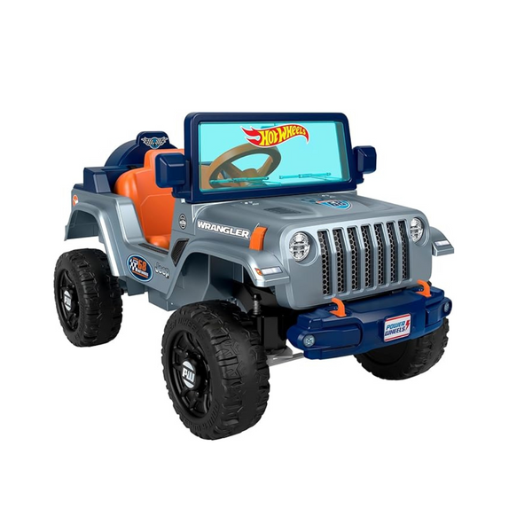 Power Wheels Hot Wheels Jeep Wrangler Toddler Ride-On Toy