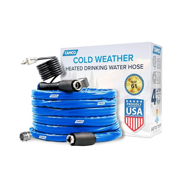 Camco 25-Ft Heated Water Hose for RV