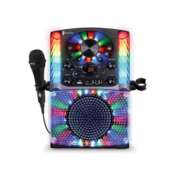 Singing Machine Portable Bluetooth CD G Karaoke System