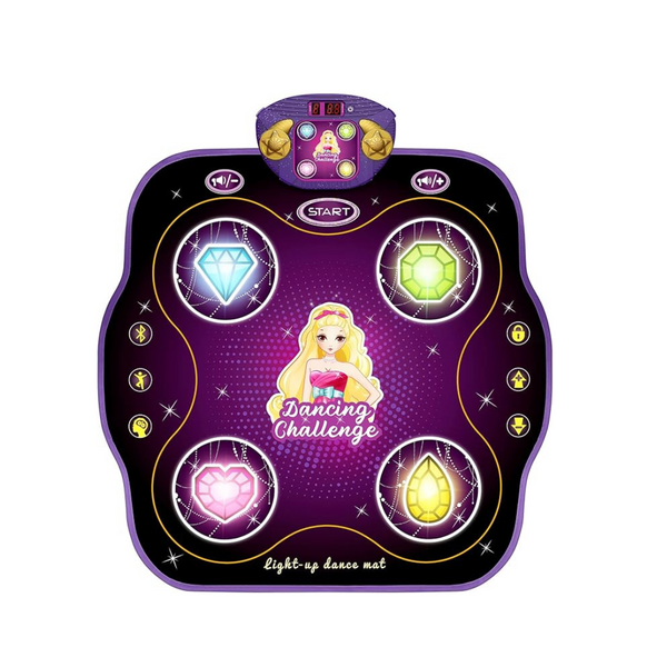 Kids Electronic Bluetooth Light Up Dance Mat with 9 Levels