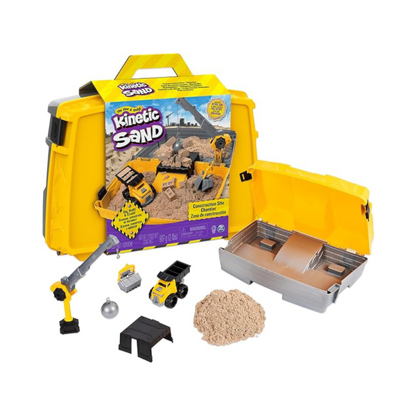 Kinetic Sand Construction Site Folding Sandbox Playset