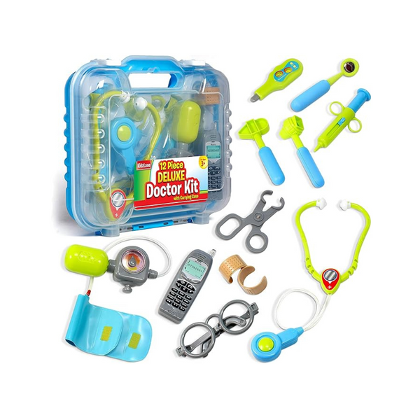 Kidzlane Doctor Kit Playset with Electronic Stethoscope