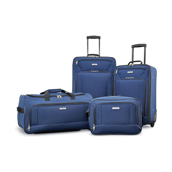 American Tourister Fieldbrook  Softside Upright 4-Piece Luggage Set