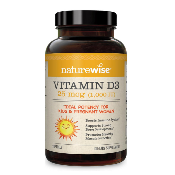 360-Count NatureWise Vitamin D3 1000iu (25 mcg) Mini Softgel