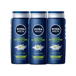 3-Pack Nivea Men's Maximum Hydration 3-in-1 Body Wash