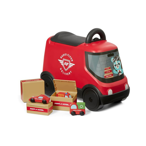 Radio Flyer Delivery Van Ride On Toy