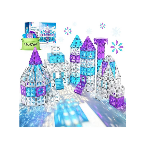 102pcs Frozen Magnetic Tiles