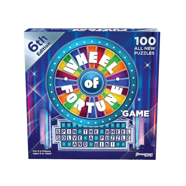 Wheel of Fortune Spin The Wheel Game 6th Edition