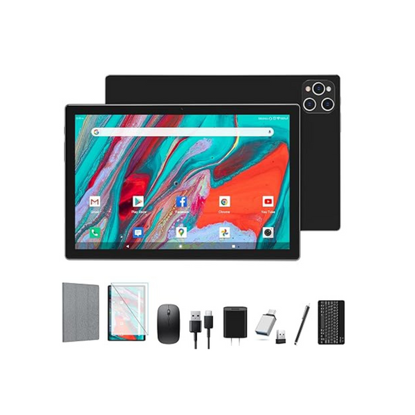 Qukenk  10" 128GB Wi-Fi Android Tablet