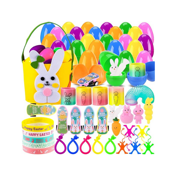 31-Pack Dobkdtuys Kids Easter Eggs Fillers Toys