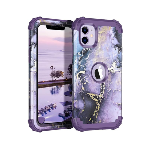 Rancase 3-Layer Heavy Duty Shockproof iPhone 11 Case