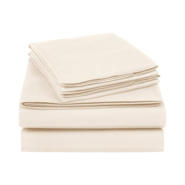 Amazon Basics Essential Cotton Blend Bed Sheet Set