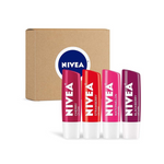 4-Pack Nivea Lip Care Fruit Variety Pack