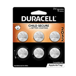 6-Count Duracell 2032 3V Lithium Coin Battery