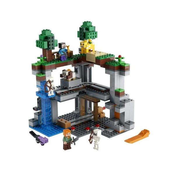 LEGO Minecraft The First Adventure 21169 Hands-On Minecraft Playset