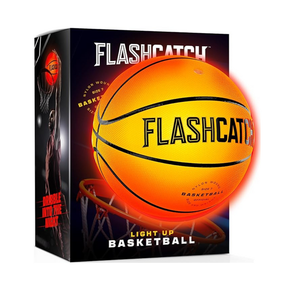 FlashCatch Rubber Light Up Basketball