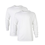 2-Pack Gildan Men's Ultra Cotton Long Sleeve T-Shirt