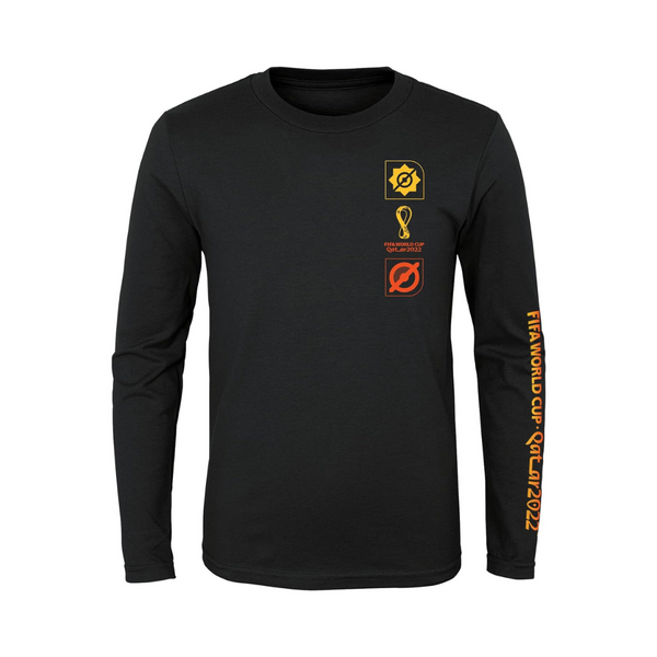 Outerstuff Mens Fifa World Cup East to West Long Sleeve Tee