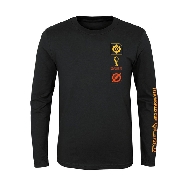 Outerstuff Mens FIFA World Cup East to West Long Sleeve Tee