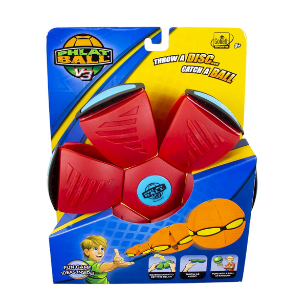 Goliath Games Phlat Ball V3 (Red)