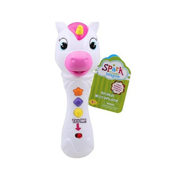 Spark Create Imagine Sing Along Unicorn Microphone for Kids