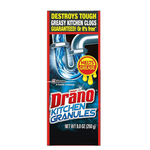 Drano Kitchen Granules Drain Clog Remover and Cleaner (8.8 oz)