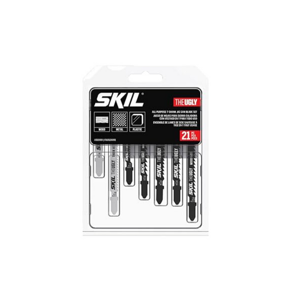 21-Piece SKIL All-Purpose T-Shank Jig Saw Blade Set