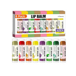 8-Pack Azen Natural Moisturizing Lip Balm