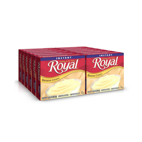 12-Pack Royal Instant Pudding Dessert Mix (1.85oz )