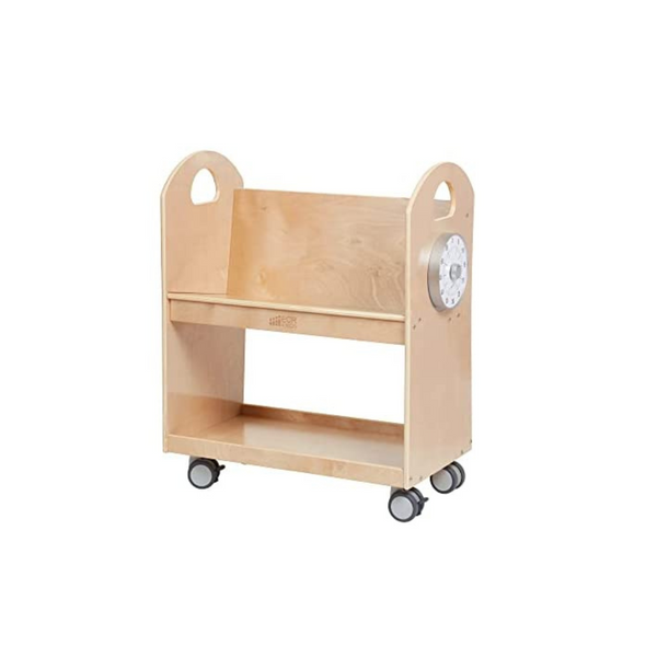 Kids Mobile Book Cart with Countdown Timer