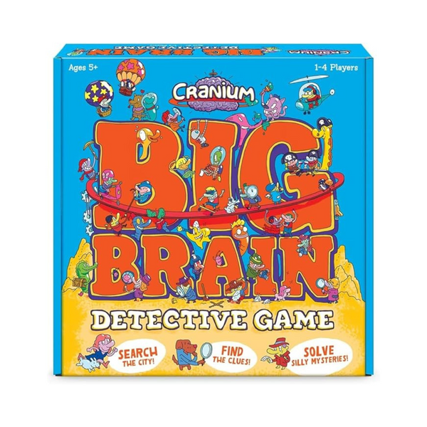 Funko Cranium Big Brain Detective Game for 1-4 Players Ages 5 and Up