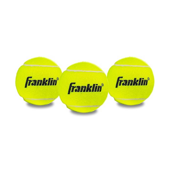 Pack of 3 Franklin Sports Pressureless Tennis Balls