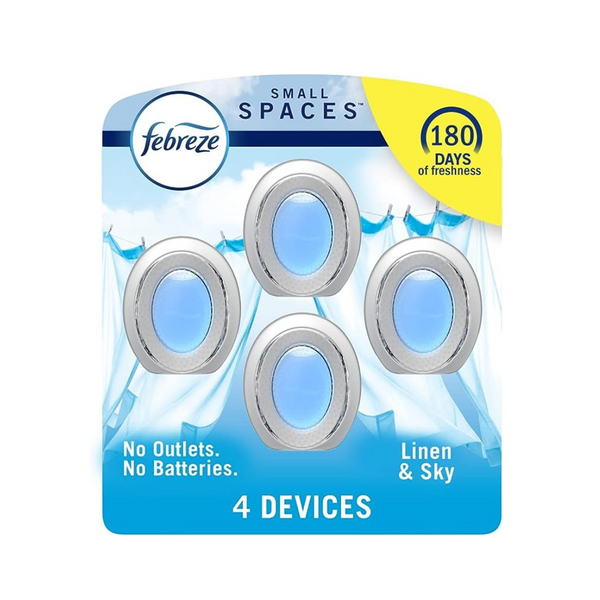 Febreze Small Spaces Air Fresheners (4 Count)