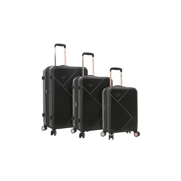 3-Piece Kensie Dawn Women's Hardside Spinner Luggage Set