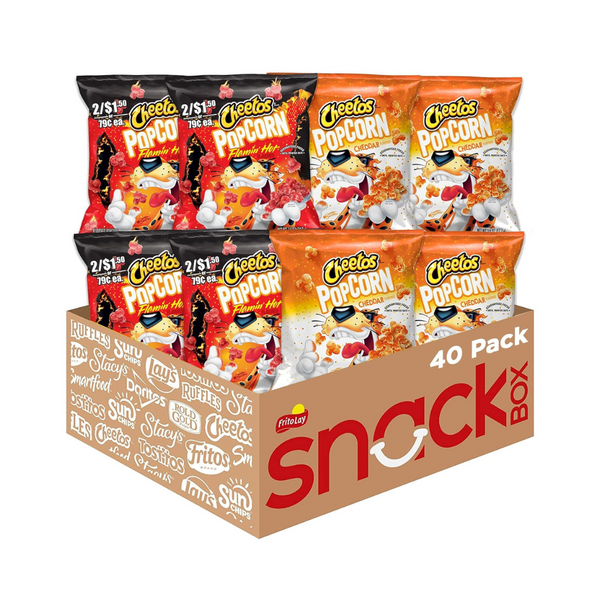 40-Pack Cheetos Variety Pack Popcorn