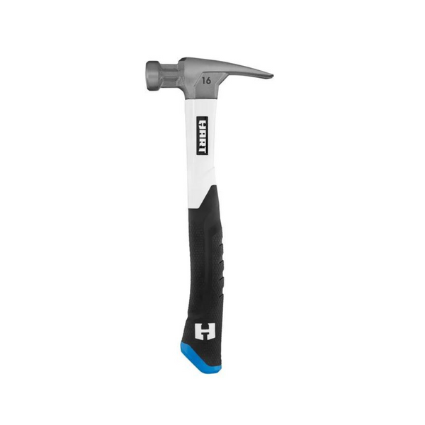 Hart 16oz Magnetic Nail Starter Fiberglass Handle Hammer