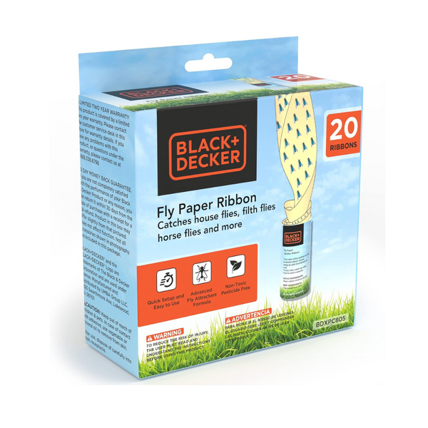 Black+Decker Fruit Fly Strips, 20 Pack