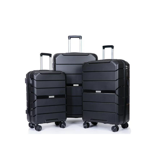 3-Piece Travelhouse Hardshell Lightweight Luggage Set