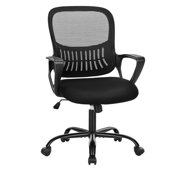 SMUG Mid Back Swivel Task Computer Ergonomic Mesh Desk Office Chair