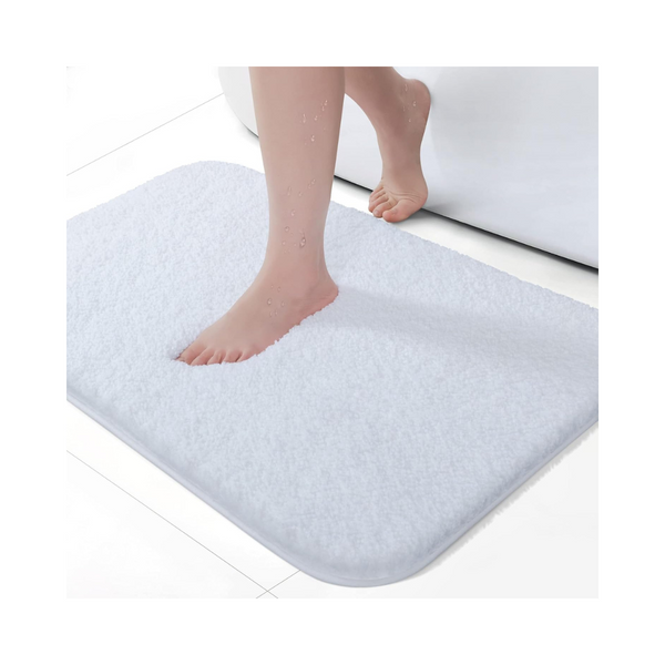 VannySucci Durable Soft Non Slip Bath-Mat (24 x 16 Inch)