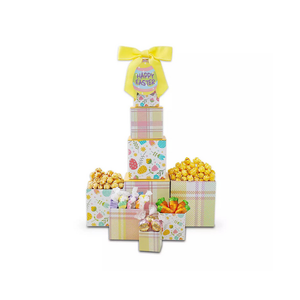 Alder Creek Gift Baskets Egg-Cellent Easter Gift Tower