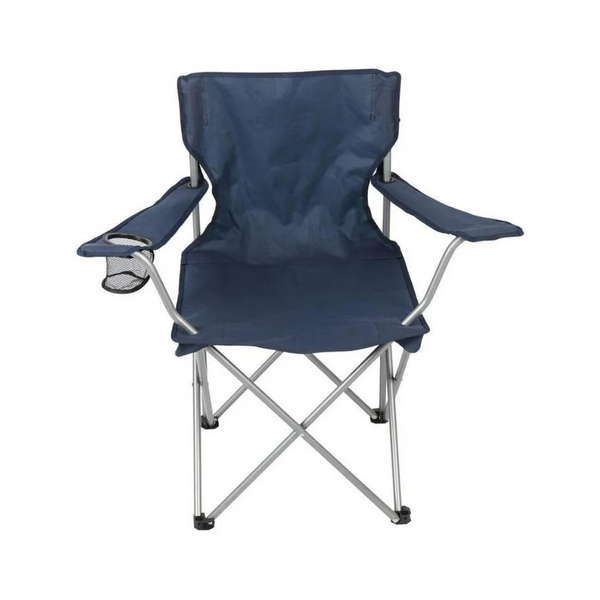 Ozark Trail Basic Quad Folding Camp Chair with Cup Holder