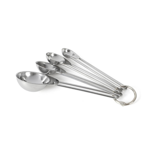 4-Piece Martha Stewart Sprucedale Stainless Steel Measuring Spoons