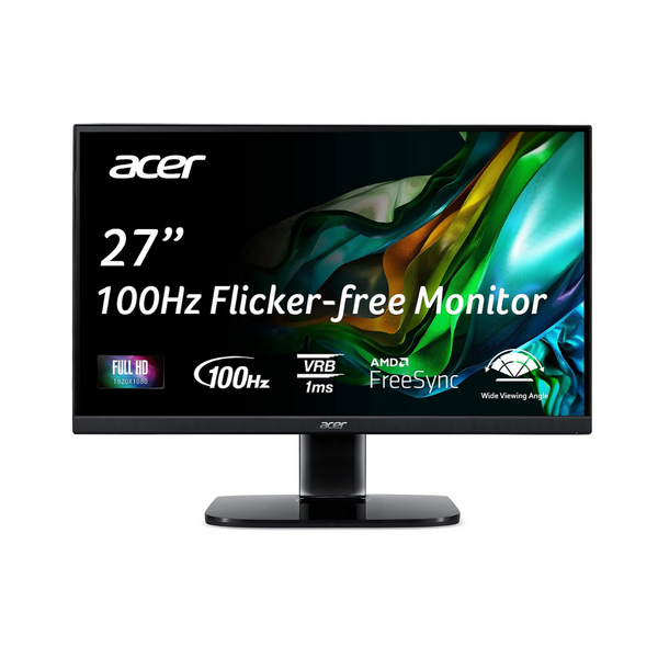 Acer Kb272 Ebi 27" Fhd Ips Gaming Monitor