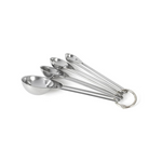 4-Piece Martha Stewart Sprucedale Stainless Steel Measuring Spoons