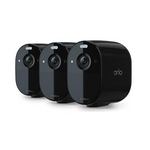 3-Pack Arlo Essential Indoor/Outdoor Wire-Free 1080p Security Camera