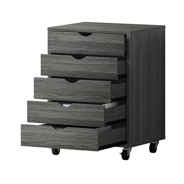 YITAHOME 5 Drawer Chest, Mobile File Cabinet with Wheels